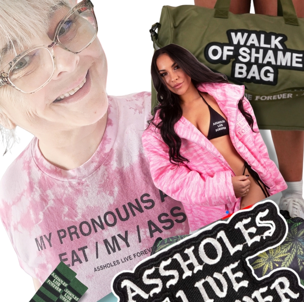 Assholes Live Forever Live Show Items